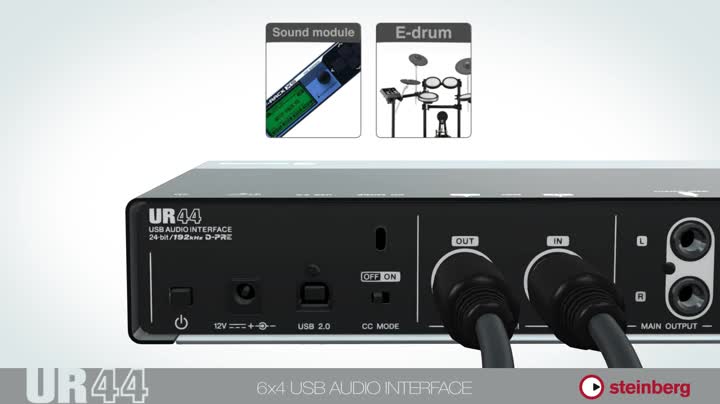 Steinberg UR242 Interfaz de Audio USB 6x4 : Amazon.com.mx